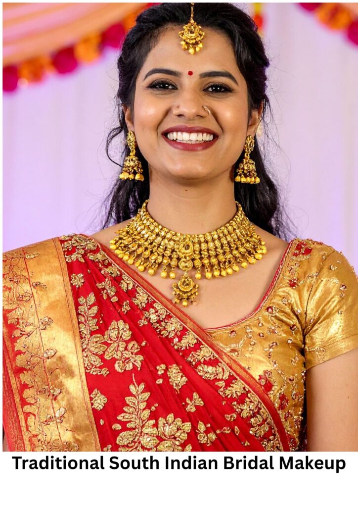 Traditional bridal makeup in Karimnagar 2025 at Krishnaveni Beauty Parlour
