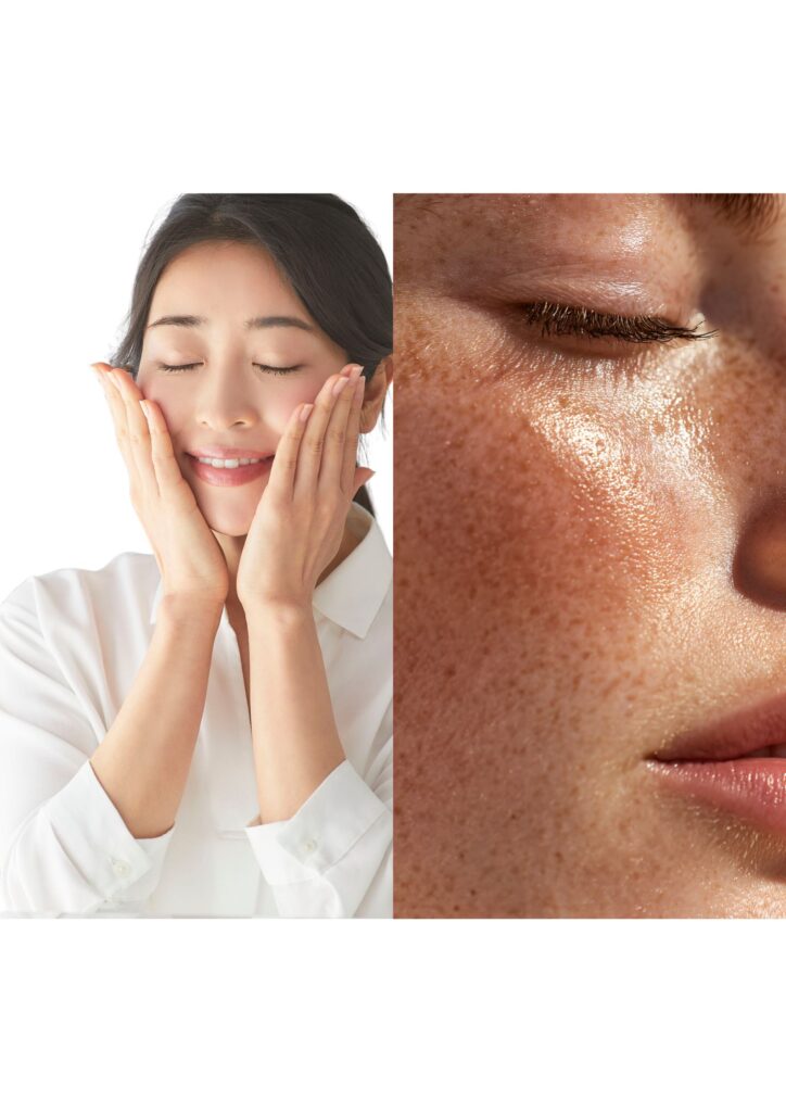 “Skincare mistakes that damage your glow – dull vs glowing skin Krishnaveni Beauty Parlour Karimnagar”
